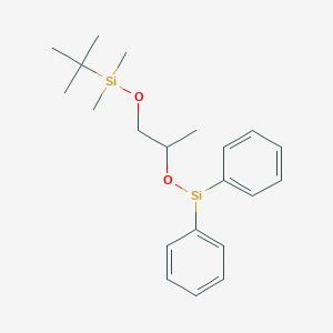 molecular formula C21H31O2Si2 B12614508 CID 78068805 