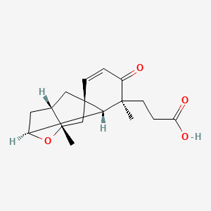 molecular formula C17H22O4 B1261480 Platensic Acid 