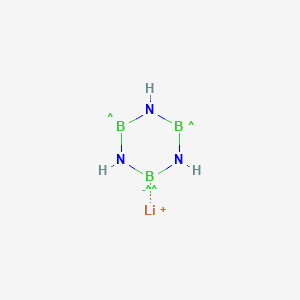 molecular formula B3H3LiN3 B12614831 CID 71423202 CAS No. 909914-73-4