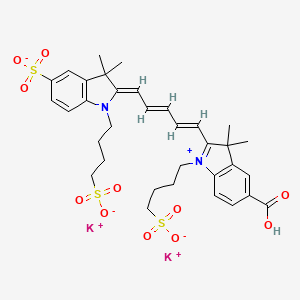 molecular formula C34H40K2N2O11S3 B1261492 NIR-4 dye 