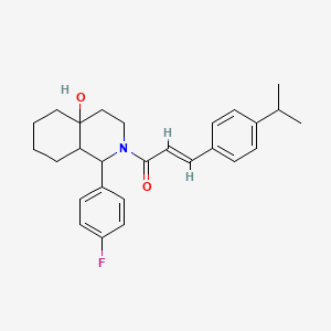 molecular formula C27H32FNO2 B12614983 C27H32Fno2 