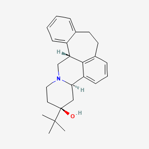 molecular formula C25H31NO B1261507 Butaclamolum CAS No. 51152-91-1
