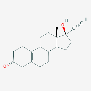 molecular formula C20H26O2 B126153 炔诺酮 CAS No. 68-23-5