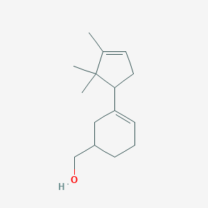 [3-(2,2,3-Trimethylcyclopent-3-enyl)cyclohex-3-enyl]methanol