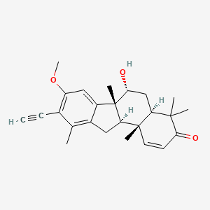 molecular formula C25H30O3 B1261535 Walsucochin A 