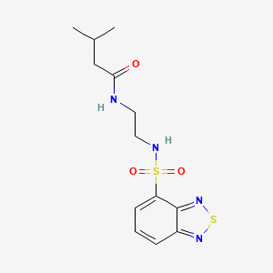 molecular formula C13H18N4O3S2 B12615388 C13H18N4O3S2 