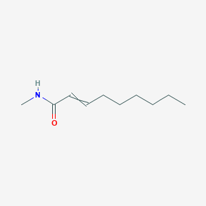molecular formula C10H19NO B12615389 N-methylnon-2-enamide CAS No. 920756-29-2
