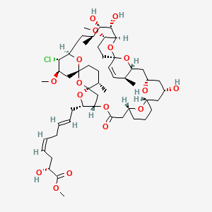 molecular formula C53H83ClO17 B1261539 Spirastrellolide A methyl ester 