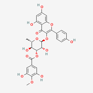 molecular formula C29H26O14 B1261541 Pterogynoside 