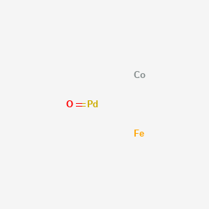 molecular formula CoFeOPd B12615423 Cobalt;iron;oxopalladium CAS No. 917562-53-9