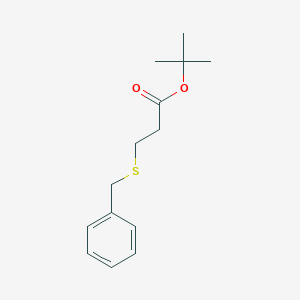 molecular formula C14H20O2S B12615486 tert-Butyl 3-(benzylsulfanyl)propanoate CAS No. 921765-54-0