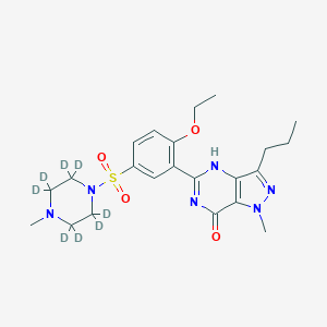 molecular formula C22H30N6O4S B126156 西地那非-d8 CAS No. 951385-68-5