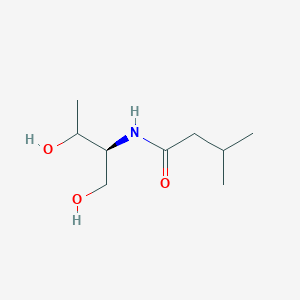 molecular formula C9H19NO3 B12615603 N-[(2S)-1,3-Dihydroxybutan-2-yl]-3-methylbutanamide CAS No. 920277-60-7