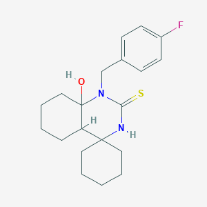 molecular formula C20H27FN2OS B12615637 C20H27FN2OS 