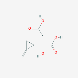 2-hydroxy-2-(2-methylidenecyclopropyl)butanedioic acid