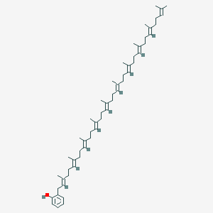 molecular formula C56H86O B1261592 2-Decaprenylphenol 