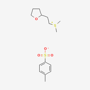 Dimethyl-2-(tetrahydro-2-furanyl)ethylsulfonium