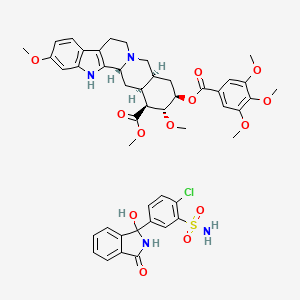 molecular formula C47H51ClN4O13S B1261625 Chlorthalidone mixture with reserpine CAS No. 8058-25-1
