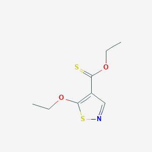 4-Isothiazolecarbothioicacid,5-ethoxy-,O-ethylester(9CI)