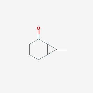 molecular formula C8H10O B12616308 7-Methylidenebicyclo[4.1.0]heptan-2-one CAS No. 918403-14-2