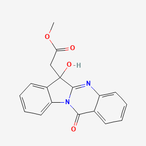 molecular formula C18H14N2O4 B1261633 Phaitanthrins B 