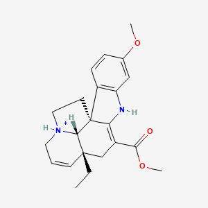 16-Methoxytabersoninium(1+)