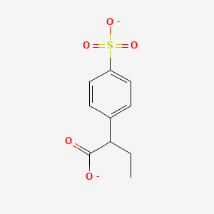 2-(4-Sulfophenyl)butanoate