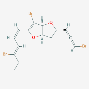 molecular formula C15H15Br3O2 B1261651 Laurenmariallene 