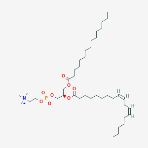 1-pentadecanoyl-2-(9Z,12Z-octadecadienoyl)-sn-glycero-3-phosphocholine