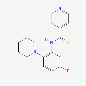 molecular formula C17H18FN3S B1261673 FIT-039 