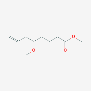 molecular formula C10H18O3 B12616801 Methyl 5-methoxyoct-7-enoate CAS No. 918972-70-0