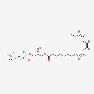 molecular formula C26H48NO7P B1261690 LysoPC(18:3(9Z,12Z,15Z)) 