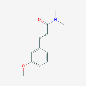 molecular formula C12H15NO2 B12617020 3-(3-Methoxyphenyl)-N,N-dimethylprop-2-enamide CAS No. 920985-97-3