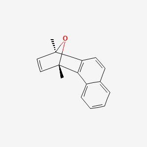 molecular formula C16H14O B12617138 (1R,4S)-1,4-Dimethyl-1,4-dihydro-1,4-epoxyphenanthrene CAS No. 917871-89-7