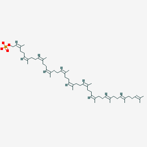 molecular formula C55H89O4P-2 B1261719 di-trans,octa-cis-Undecaprenyl phosphate 
