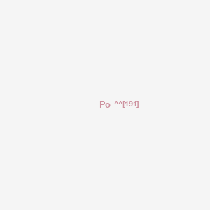 molecular formula Po B1261720 Polonium-191 