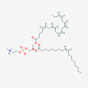 molecular formula C46H80NO8P B1261723 PC(20:5(5Z,8Z,11Z,14Z,17Z)/18:1(9Z)) 