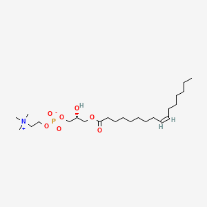 1-(9Z-hexadecenoyl)-sn-glycero-3-phosphocholine