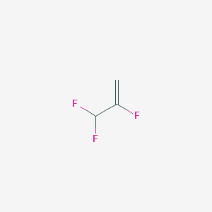 molecular formula C3H3F3 B126176 2,3,3-Trifluoroprop-1-ene CAS No. 158664-13-2