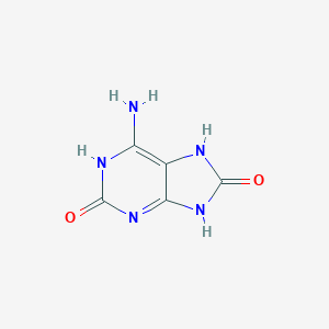 molecular formula C5H5N5O2 B126177 2,8-Dihydroxyadenine CAS No. 30377-37-8