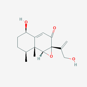 molecular formula C15H20O4 B1261772 木酚素 A，(rel)- 