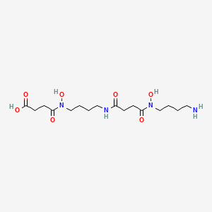molecular formula C16H30N4O7 B1261778 Pre-putrebactin 