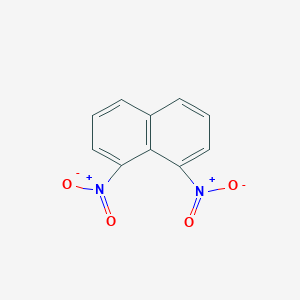 molecular formula C10H6N2O4 B126178 1,8-二硝基萘 CAS No. 602-38-0