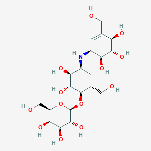 molecular formula C20H35NO13 B1261781 4''-epi-Validamycin A 