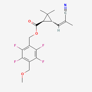 molecular formula C19H19F4NO3 B1261785 Momfluorothrin, (Z,1R,3R)- CAS No. 1065124-65-3
