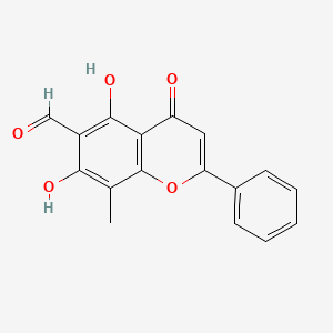 molecular formula C17H12O5 B1261787 Unonal 