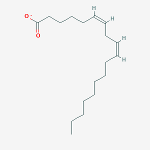 molecular formula C18H31O2- B1261792 (6Z,9Z)-辛二烯酸 