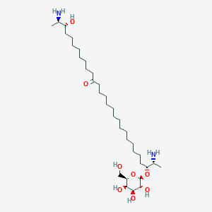 molecular formula C35H70N2O8 B1261801 Rhizochalin d 
