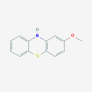 molecular formula C13H11NOS B126182 2-甲氧基-10H-吩噻嗪 CAS No. 1771-18-2