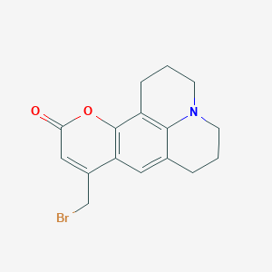 molecular formula C16H16BrNO2 B1261820 cellTracker violet BMQC 